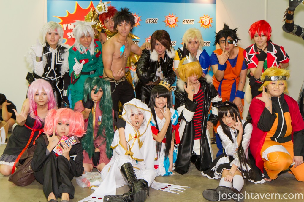 STGCC Cosplay Group photo