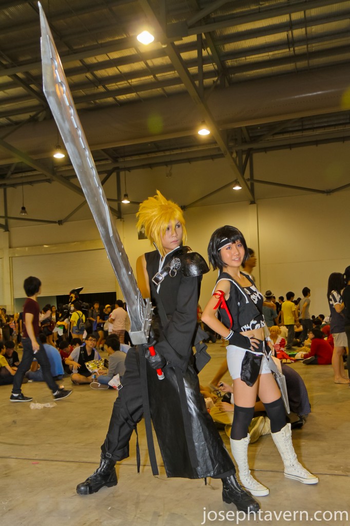 Cloud and Yuffie