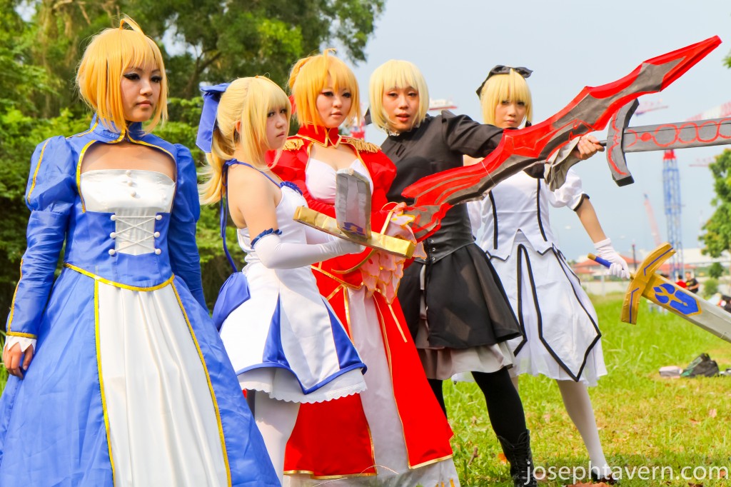 Sabers at AFA 2012